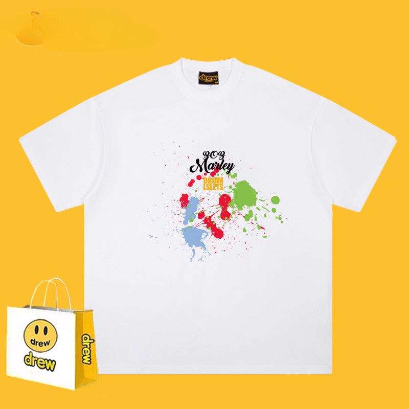 Drew T Shirts Short Sleeve Printed T-shirt