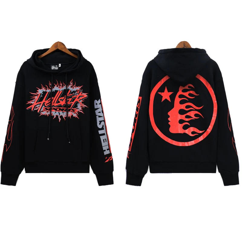 HS Hoodie & Pants Vintage Washed Old Hooded Sweater Hoodie