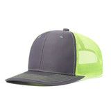 Trendy flat brimmed hat breathable