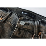 Purple Brand Jeans Pure Cotton High Street Trend #9031