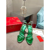 Louboutin-style red bottom shoes pure original high quality cl red bottom pure lust style high heels women's shoes - size high heels sandals banquet single product classy