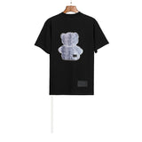 We11 Done T Shirts Little Bear Cartoon Pattern Oversize Loose Couple