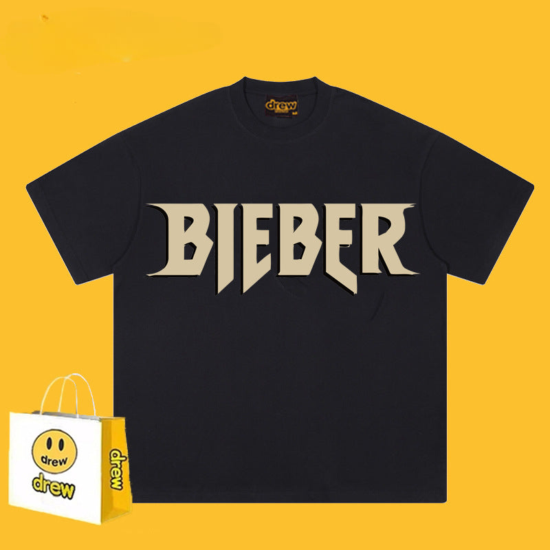 Drew T Shirts Loose Heavy Bieber