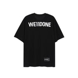 We11 Done T Shirts We11done Letter Printing Men's and Women's Same Casual
