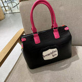 Chh Chrome Heart Leather Bag Embroidered Cartoon Shoulder Bag Crossbody Bag