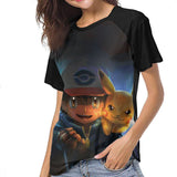 Men and Women Pokemon Pikachu T Shirt 3D Printing Digital Baby Game Anime T-shirt