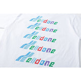 We11 Done T Shirts We11done Logo Color Letter Printing Casual Summer Men and Women Same Style