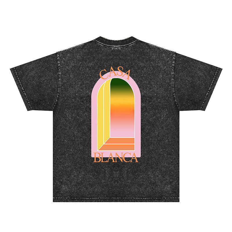 Casablanca Distressed T-Shirt