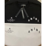 Amiri T Shirts Fashion Print Couple High Street