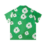 Denim Tears Button-Down Shirt Flower Woven