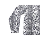 GUILTYPARTIES TIGER Shirts 21AW Classic Snake Print Long Sleeve Shirt