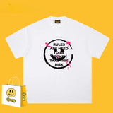Drew T Shirts Short Sleeve Printed round Neck