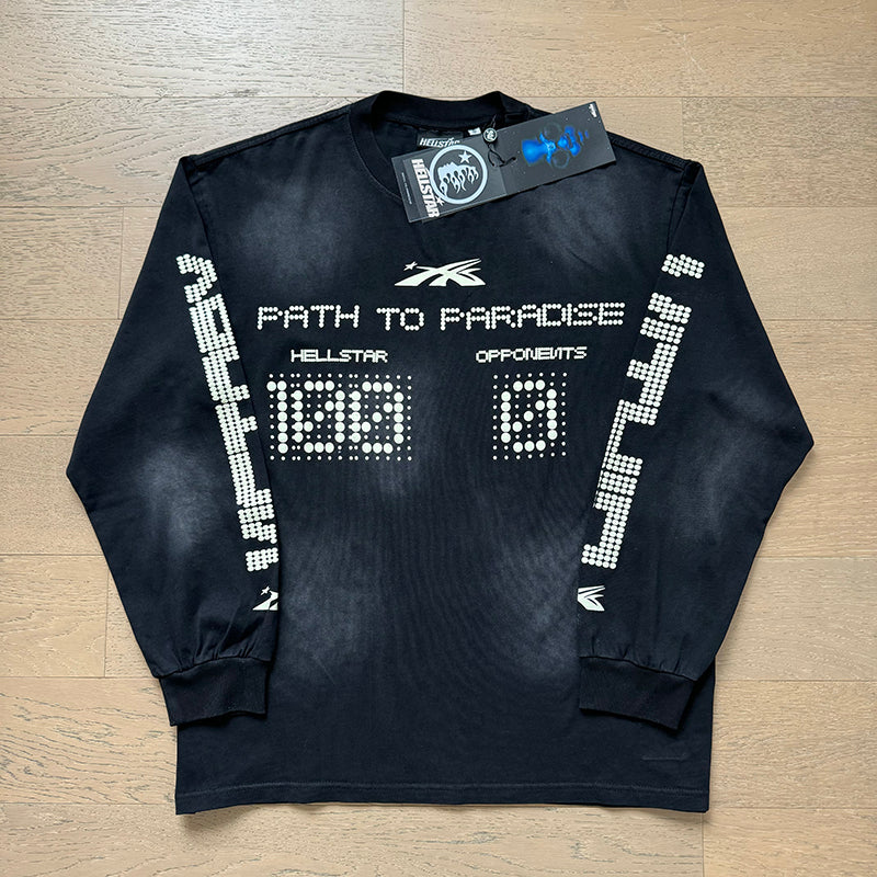 HS Long Sleeve T-Shirt Retro style high street trend