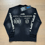 HS Long Sleeve T-Shirt Retro style high street trend
