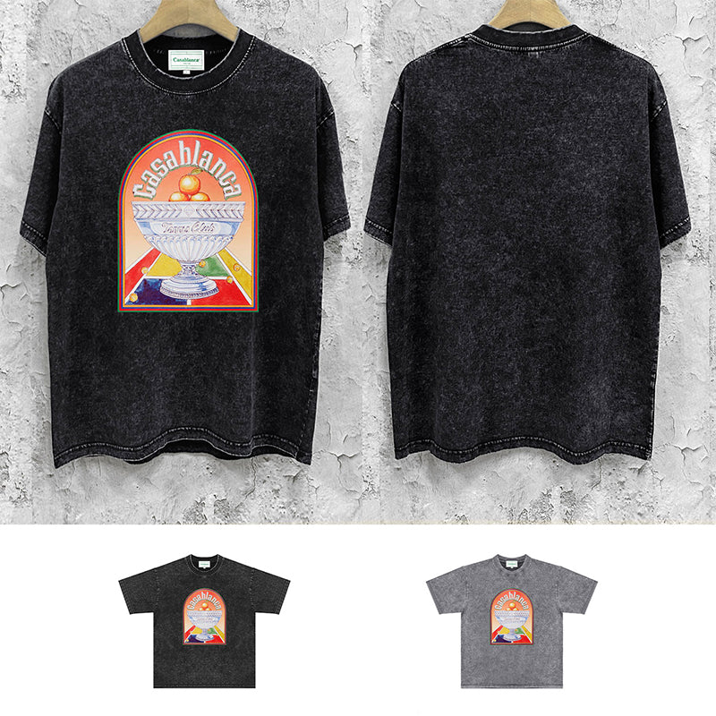 Casablanca Distressed T-Shirt