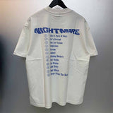 SAINT MICHAEL Vintage T Shirt ORSomeONE CONSUME 23AW Short Sleeve