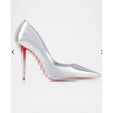 Louboutin-style red bottom shoes popular anchor cl studded red bottom shoes pointed toe cm high heels autum work export style women's shoes