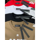Amiri T Shirts Fashion Print Couple High Street
