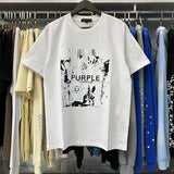 Purple Brand T Shirts Men's and women's casual tops