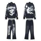 HS Hoodie And Pants Two-Piece Set