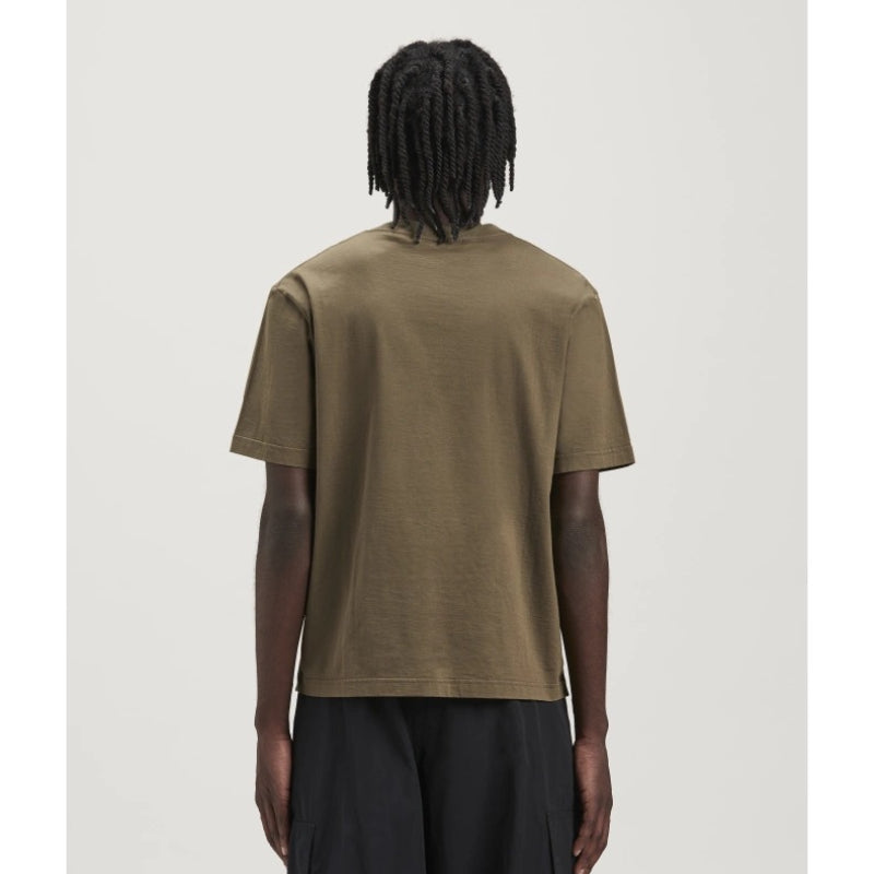 Palm Angels T Shirts Embroidered Letter Logo Short Sleeve T-Shirt