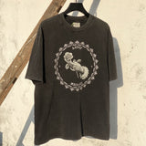 Mens Vintage T-Shirts Saint Michael & FOG Rose Pigeon