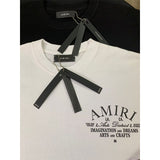 Amiri T Shirts Fashion Print Couple High Street