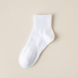 Men socks pure color
