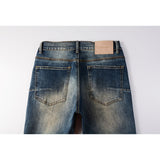 Purple Brand Jeans Pure Cotton High Street Trend #9097