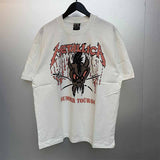 SAINT MICHAEL Vintage T Shirt Metallica Short Sleeve