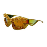 Trendy punk glasses special-shaped epoxy y2k