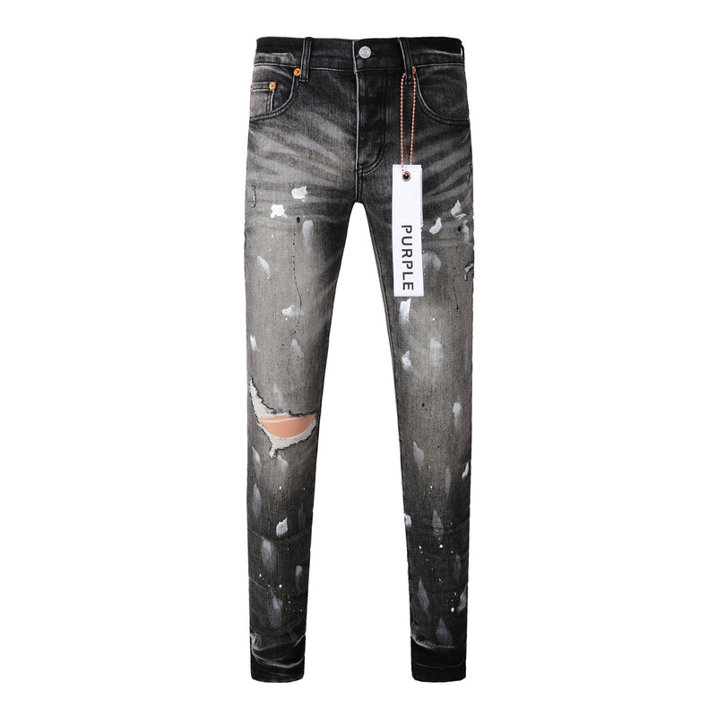 Purple Brand Jeans Pure Cotton High Street Trend #9032