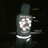 Denim Tears Hoodie Letter Print Fleece Hoodie Sweater