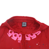 Sp5der Sweatpants Cobweb Puff Print Pure Cotton