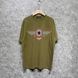 Amiri t shirts flying eagle wings chapter printing short sleeve