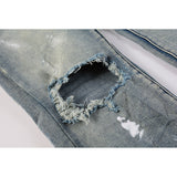 Purple Brand Jeans Pure Cotton High Street Trend #9043