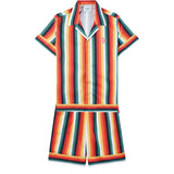 Casablanca Shirt Printed Cardigan Short Sleeve Shirt