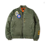 Shark Print Coat Autumn And Winter Men'S Casual Armband Baseball Cotton-Padded Jacket Jacket Men'S And Women'S Coats