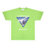 Casablanca T Shirts Fashion Print Street