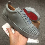Louboutin-style red bottom shoes clthick sole european station men's shoes men's sneakers sneakers british running flats