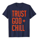 Kanye West Trust God T Shirt Trust God and T-shirt Pure Cotton Men and Women