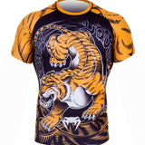 Marvel T Shirt Printed Scale Combat Clothes Marvel T-shirt Men's Short Sleeve Sports
