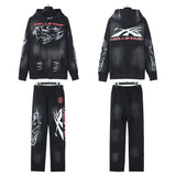 HS Hoodie And Pants Two-Piece Set