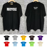 Gallery Dept T Shirt Retro Printed Loose Short-Sleeved Shirt