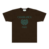 Casablanca T Shirts Fashion Print Street