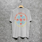 Amiri t shirts floral print short sleeve