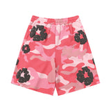 Denim Tears Shorts floral cotton Camouflage