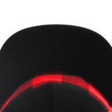 Trendy flat brimmed hat heattech windproof adjustable sunshade