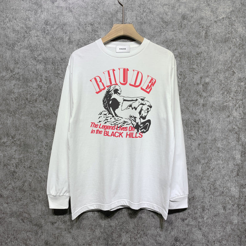 RHUDE Long Sleeve T-Shirt