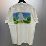 SAINT MICHAEL Vintage T Shirt Summer Wars x GEEKS RULE Short Sleeve